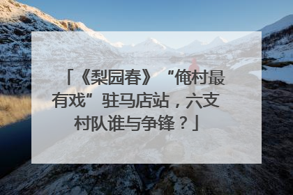 《梨园春》“俺村最有戏”驻马店站，六支村队谁与争锋？