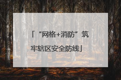 “网格+消防”筑牢辖区安全防线