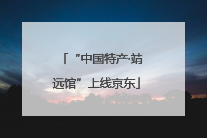 “中国特产·靖远馆”上线京东