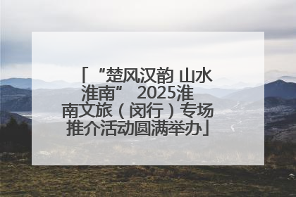 “楚风汉韵 山水淮南” 2025淮南文旅（闵行）专场推介活动圆满举办