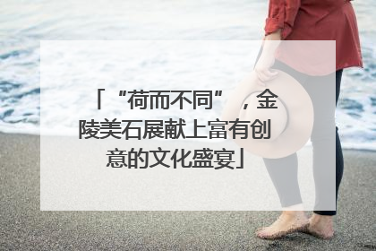 “荷而不同”，金陵美石展献上富有创意的文化盛宴