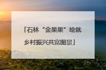 石林“金果果”绘就乡村振兴共富图景