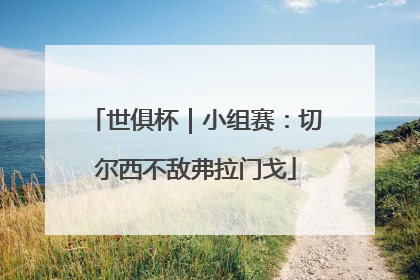 世俱杯｜小组赛：切尔西不敌弗拉门戈