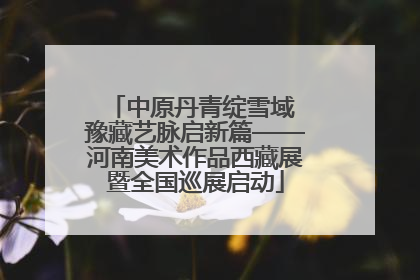 中原丹青绽雪域 豫藏艺脉启新篇——河南美术作品西藏展暨全国巡展启动