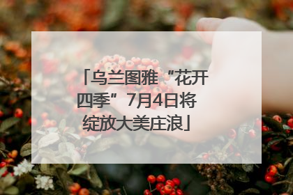 乌兰图雅“花开四季”7月4日将绽放大美庄浪