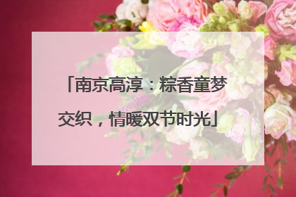 南京高淳：粽香童梦交织，情暖双节时光