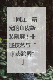 同江：萌宠的鱼皮新装刷屏！非遗技艺与“萌态跨界”