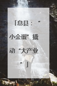 息县：“小金蛋”撬动“大产业”