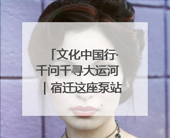 文化中国行·千问千寻大运河｜宿迁这座泵站，如何稳坐亚洲第一宝座？