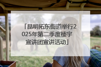 昆明拓东街道举行2025年第二季度楼宇宣讲团宣讲活动