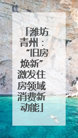 潍坊青州：“旧房焕新”激发住房领域消费新动能