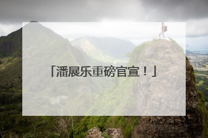 潘展乐重磅官宣！