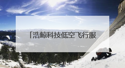 浩鲸科技低空飞行服务平台MWC上海首秀，推动产业创新
