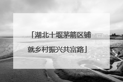 湖北十堰茅箭区铺就乡村振兴共富路