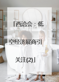 西洽会：低空经济展商引关注(2)