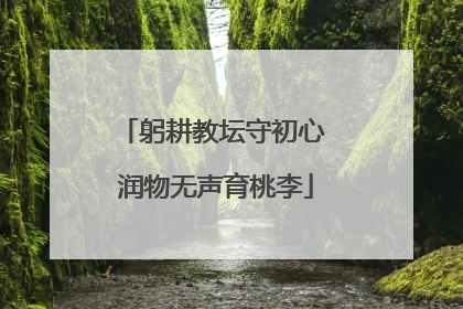 躬耕教坛守初心 润物无声育桃李
