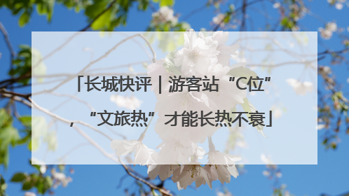 长城快评｜游客站“C位”，“文旅热”才能长热不衰